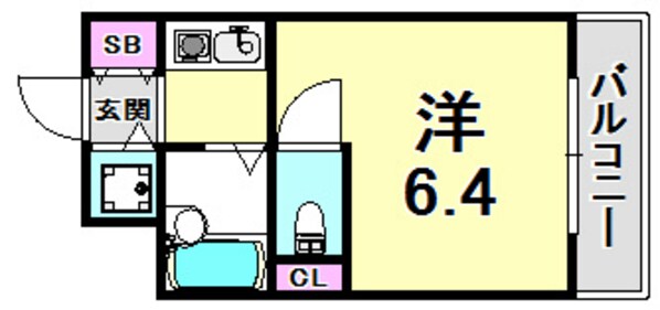 ジョイフル武庫川の物件間取画像